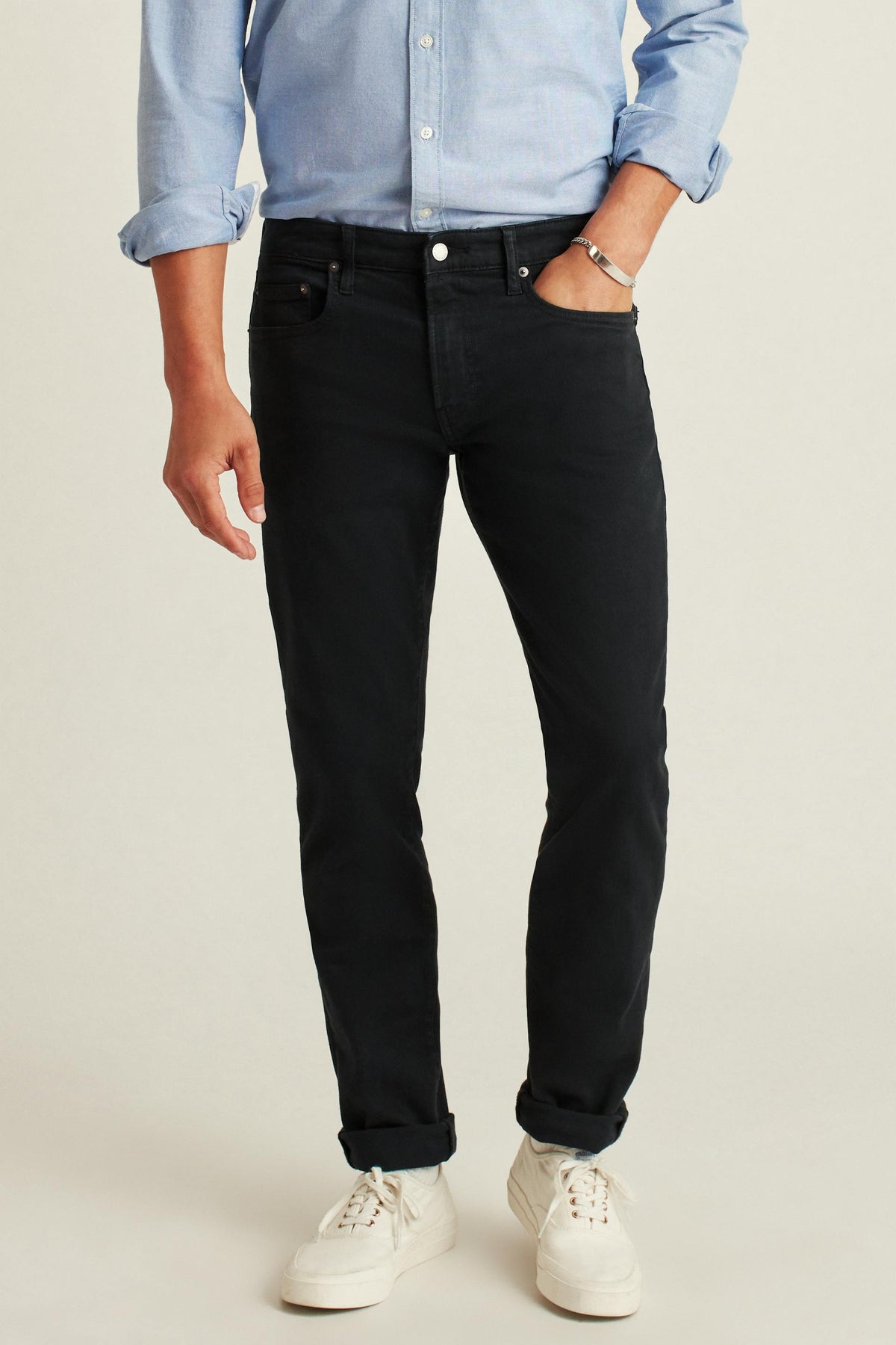 Calça Jeans Masculina Preta Stark