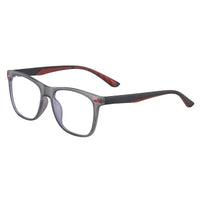 Gray and red