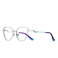 Blue and purple