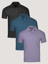 Kit 3 camisetas Polos Masculina - Dias dos Páis