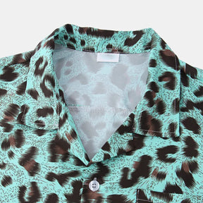 Camisa Masculina Pard com Botão em Gola V | Moda Praia Verão 2024