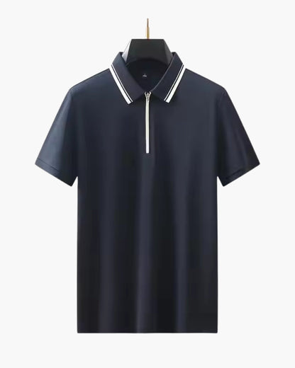 Wearing Ridgeway Heritage Zip Polo