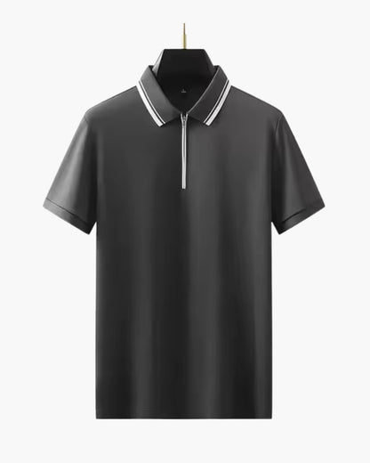 Wearing Ridgeway Heritage Zip Polo