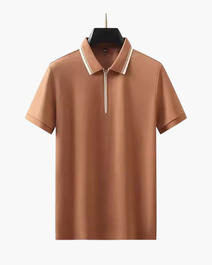 Wearing Ridgeway Heritage Zip Polo