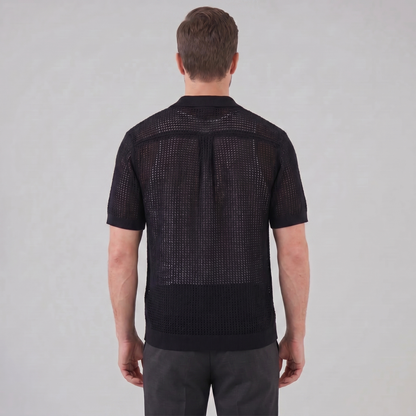 Men's Airy Knit Casual Summer Shirt