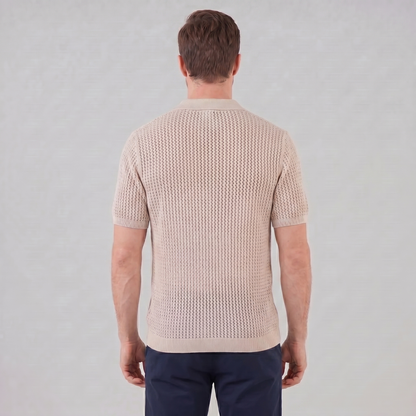 Men's Airy Knit Casual Summer Shirt
