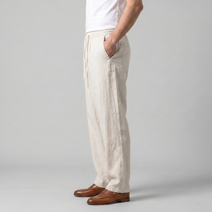 Men's Baggy Linen Pants