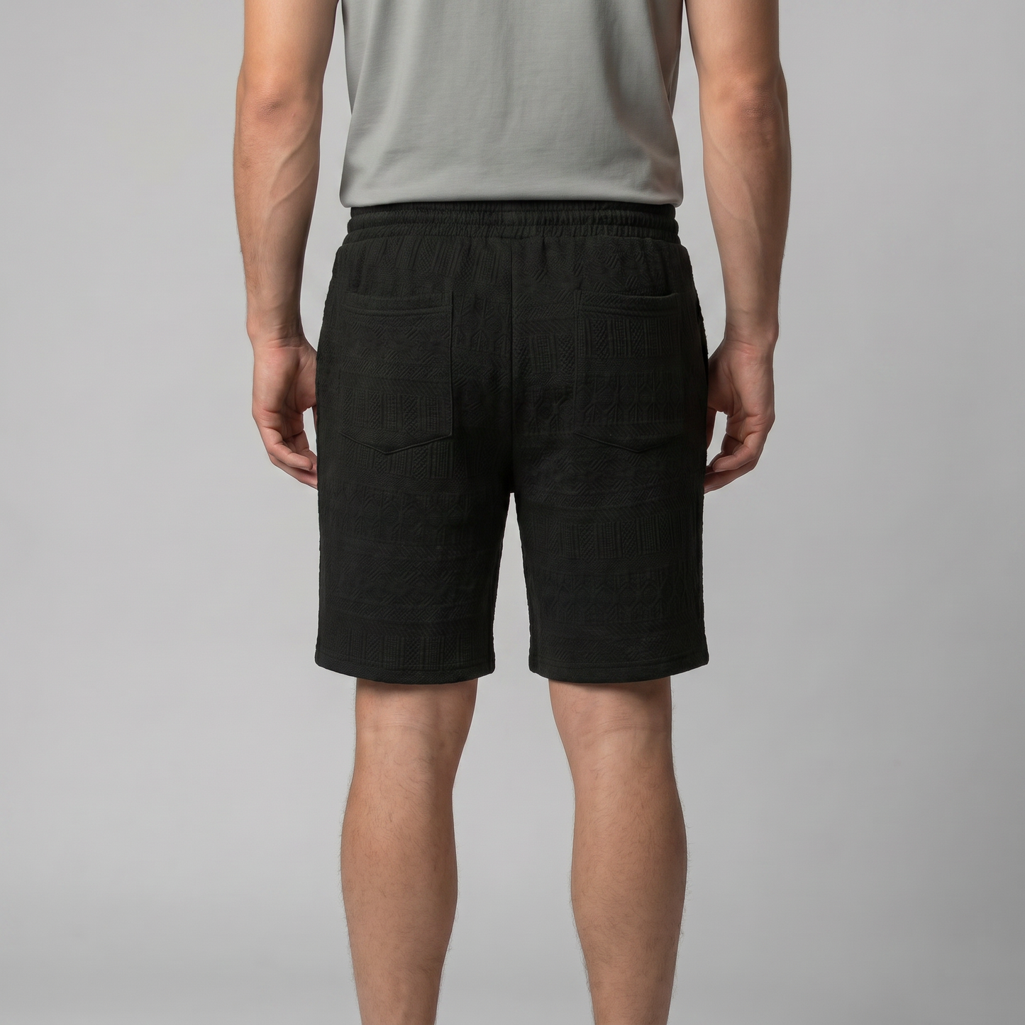 Men's Basic Drawstring Shorts with Pockets