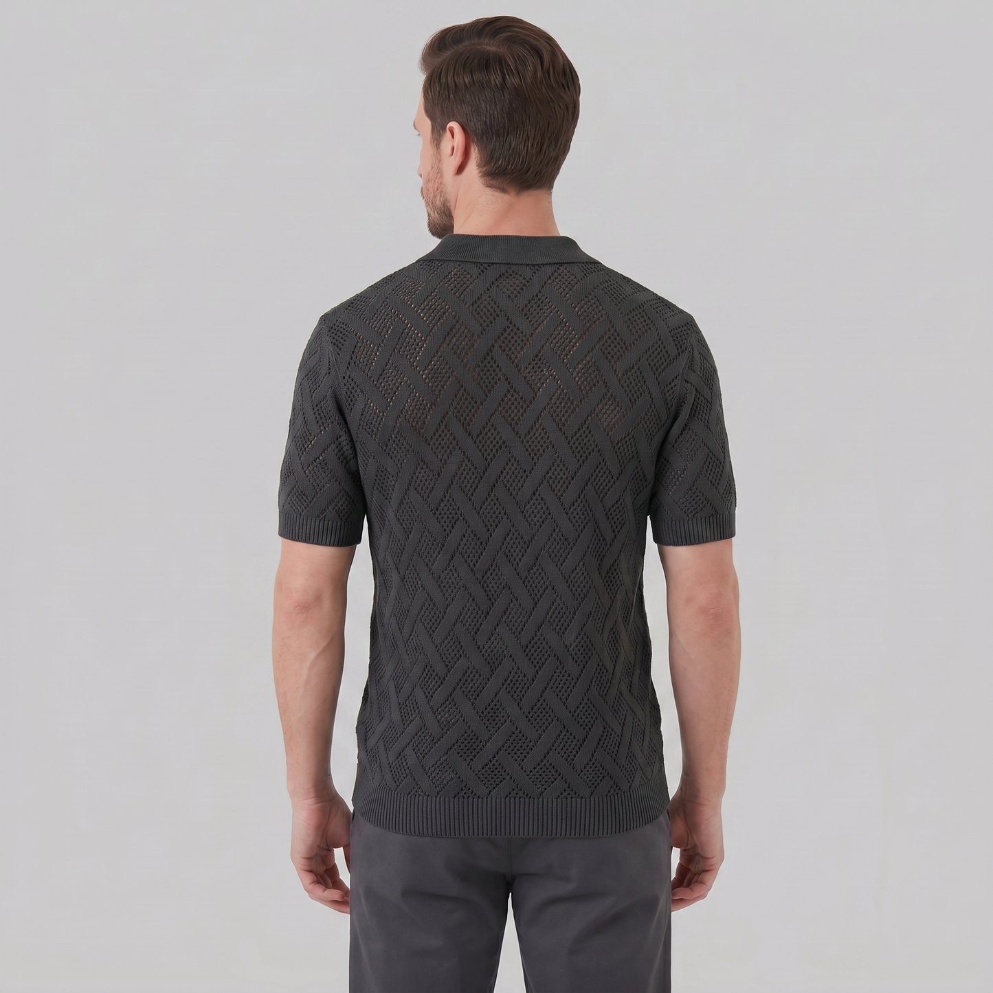 Men's Beach Polo Summer Shirt