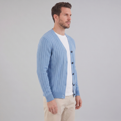 Men's Business Knit Cardigan