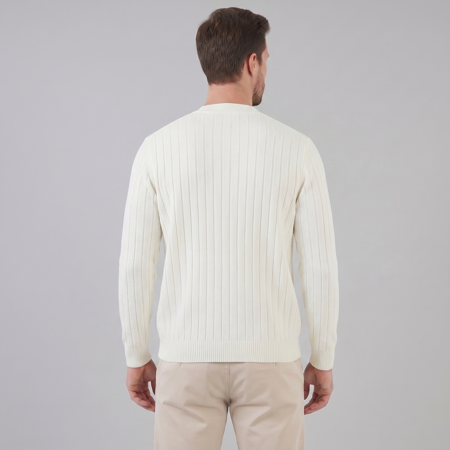 Men's Business Knit Cardigan