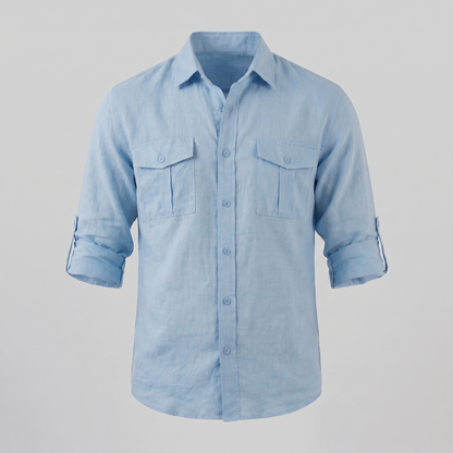 Men's Button-Up Summer Shirt