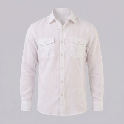 Men's Button-Up Summer Shirt