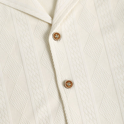 Men's Camp Collar Button Shirt