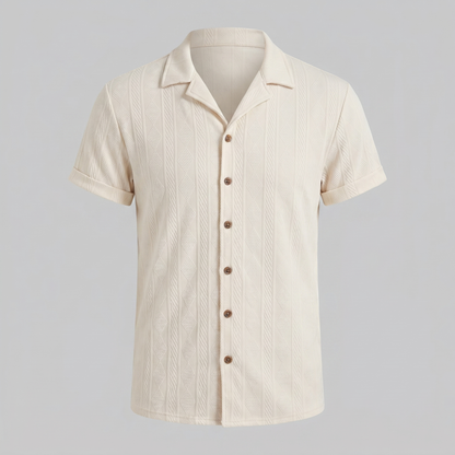 Men's Camp Collar Button Shirt