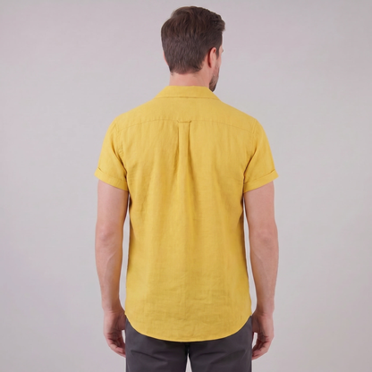 Men's Camp Collar Short-Sleeve Shirt