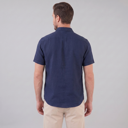 Men's Camp Collar Short-Sleeve Shirt