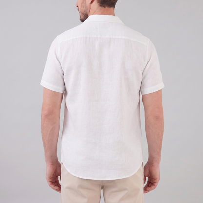 Men's Camp Collar Short-Sleeve Shirt