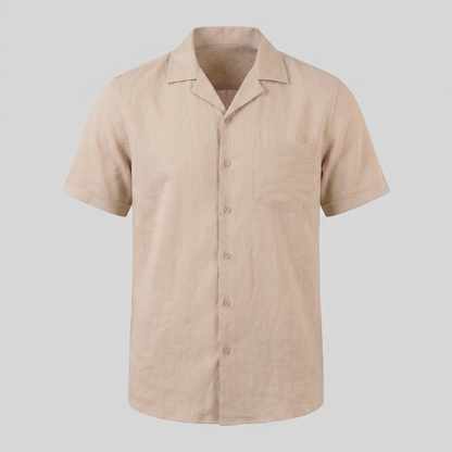 Men's Camp Collar Short-Sleeve Shirt
