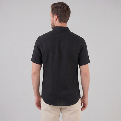 Men's Camp Collar Short-Sleeve Summer Shirt