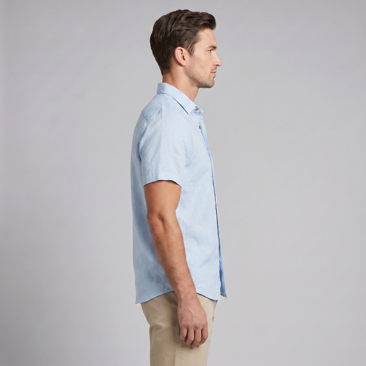 Men's Camp Collar Short-Sleeve Summer Shirt