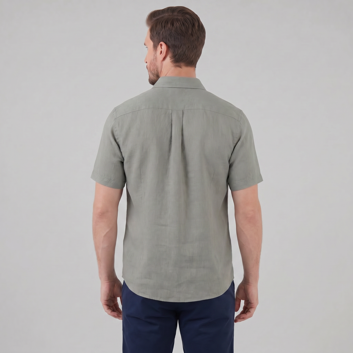 Men's Camp Collar Short-Sleeve Summer Shirt