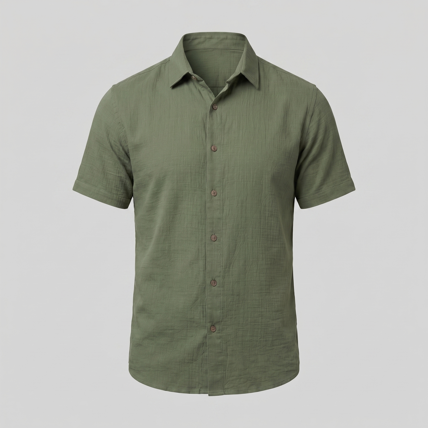 Men's Camp Collar Short-Sleeve Summer Shirt