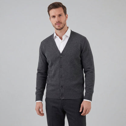 Men's Casual V-Neck Cardigan