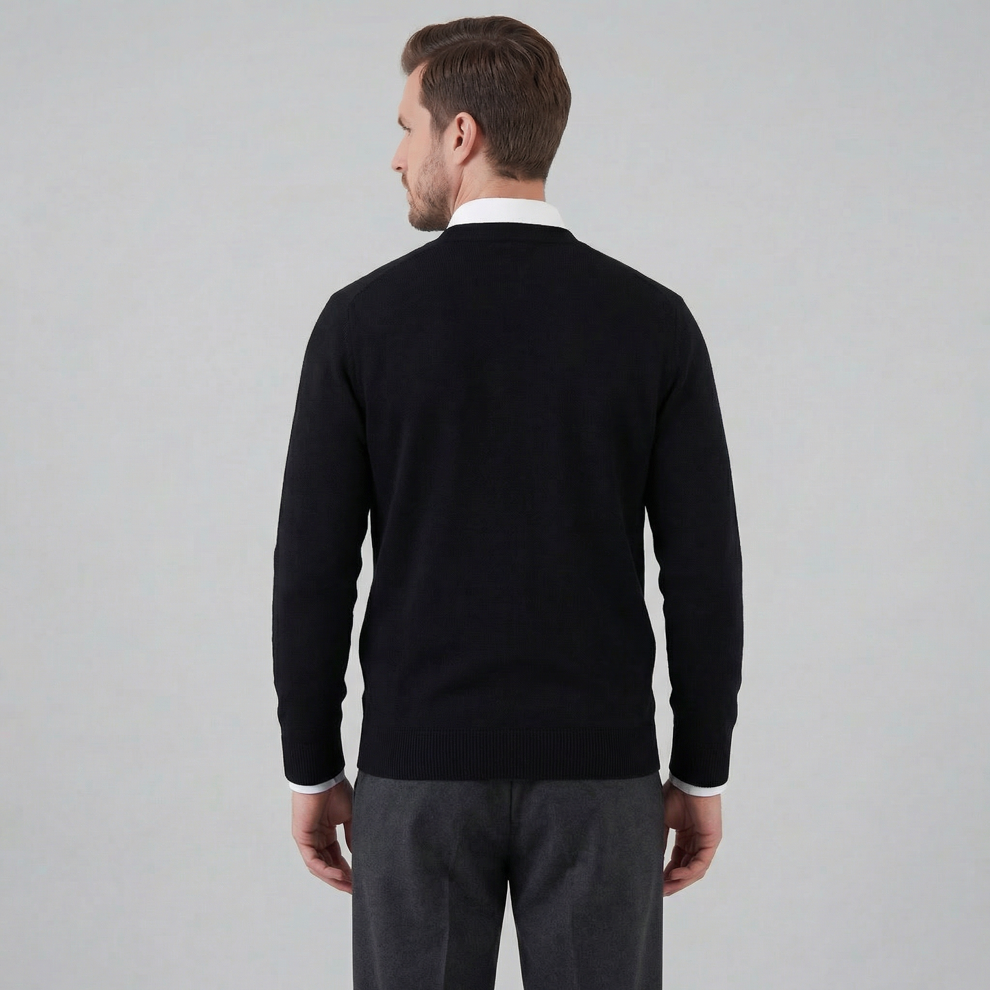 Men's Casual V-Neck Cardigan