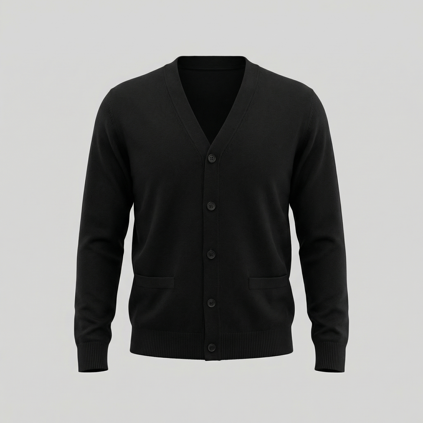 Men's Casual V-Neck Cardigan