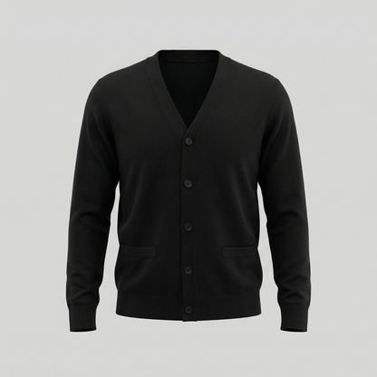 Men's Casual V-Neck Cardigan
