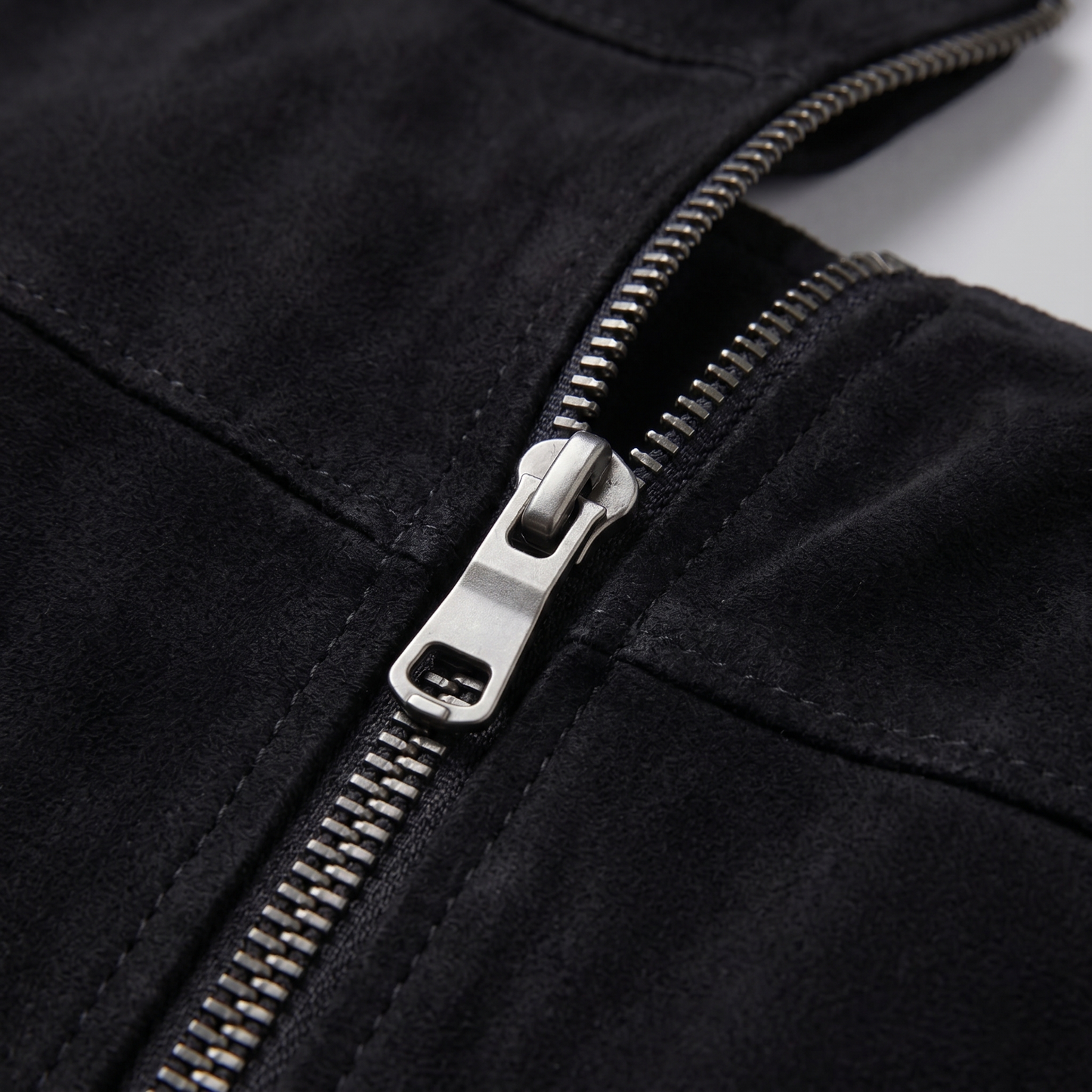 Men's Casual Velvet Bomber Jacket