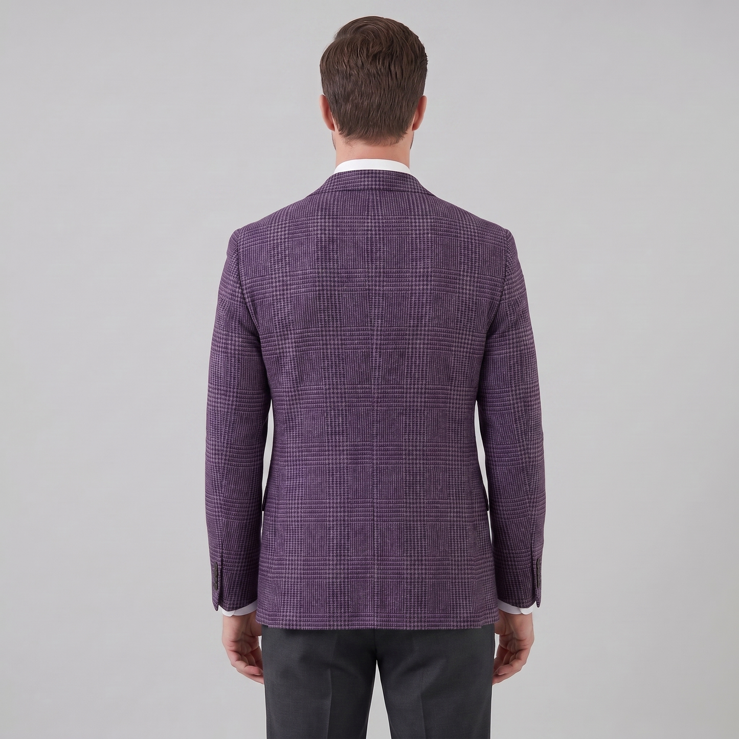 Men's Check Casual Blazer Jacket - Stylish Sport Coat