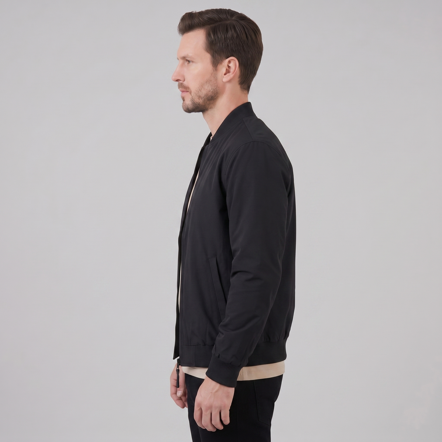 Men's Classic Bomber Jacket