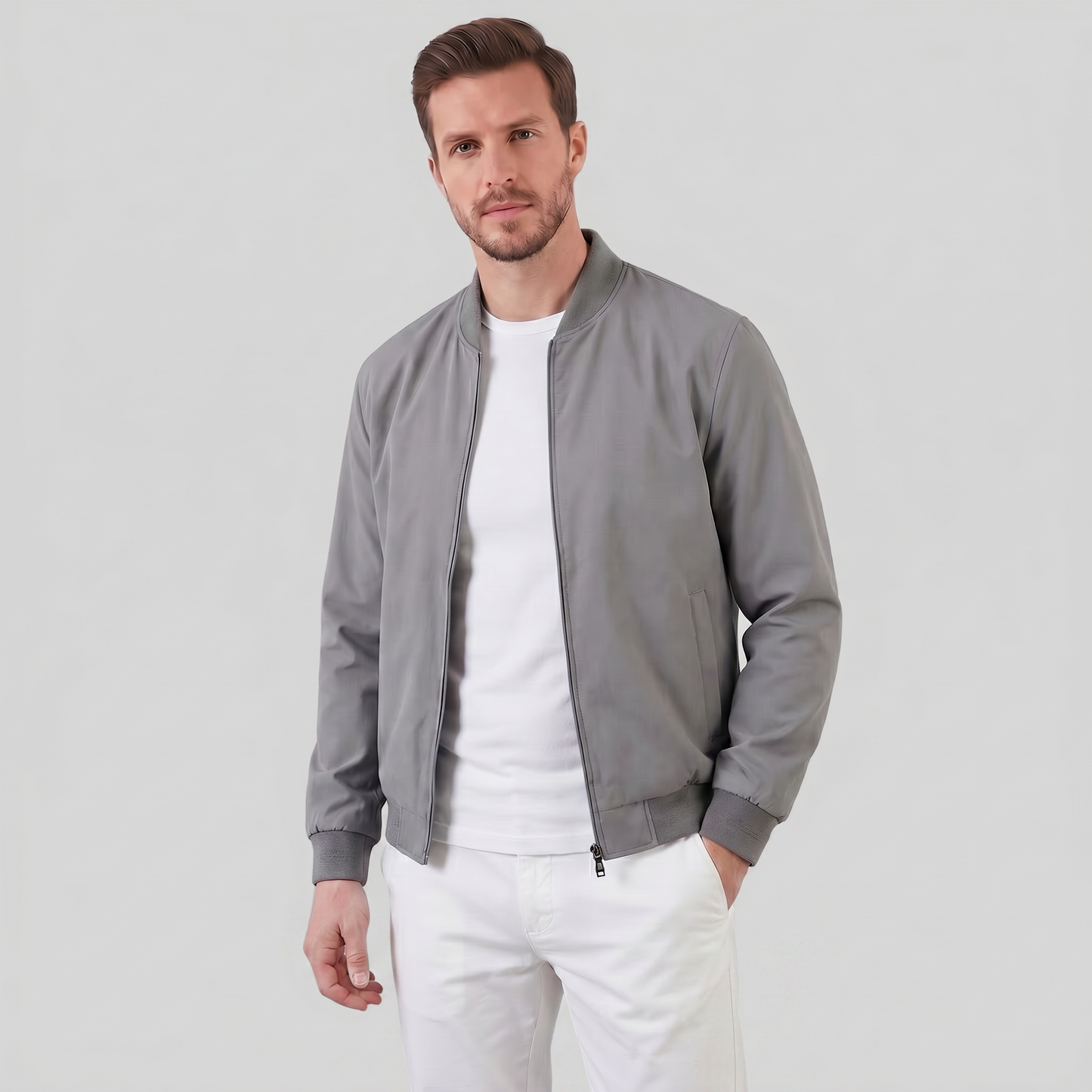 Men's Classic Bomber Jacket