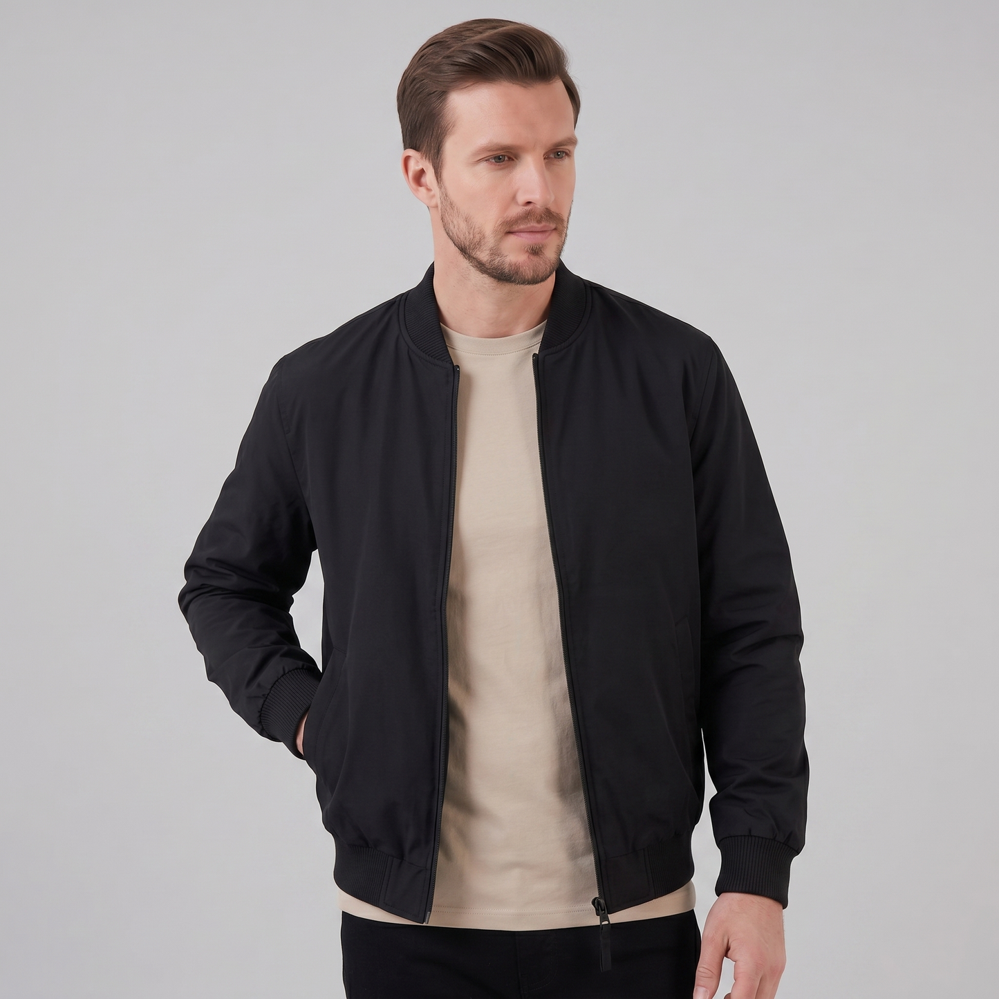 Men's Classic Bomber Jacket