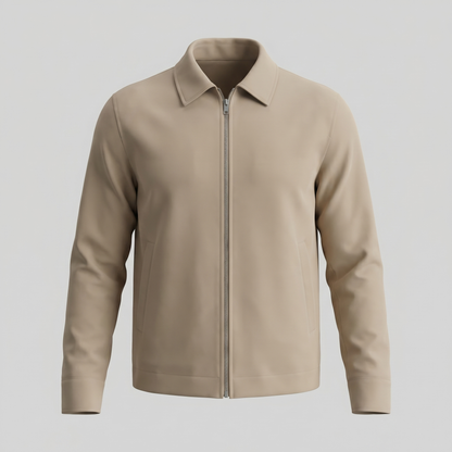 Men's Classic Collar Mid-Season Jacket
