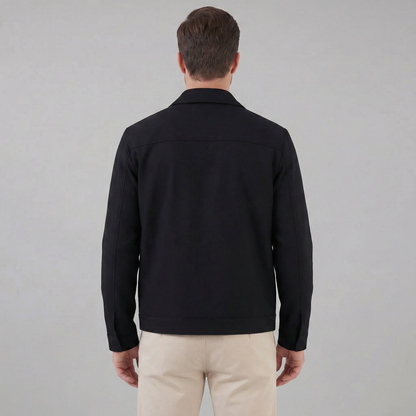 Men's Classic Collar Mid-Season Jacket
