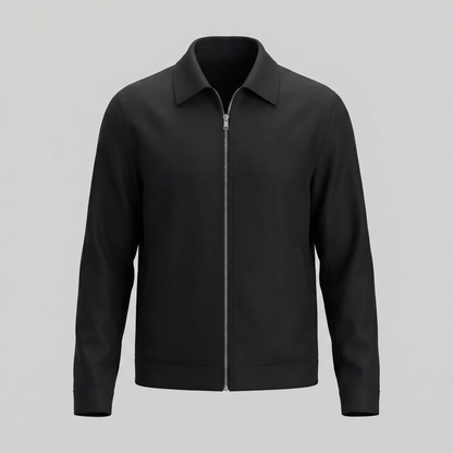 Men's Classic Collar Mid-Season Jacket