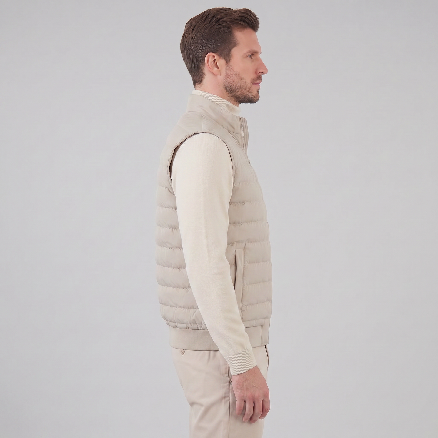 Men's Classic Hybrid Bomber Jacket