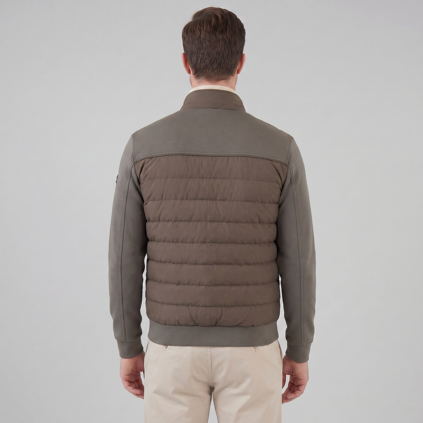 Men's Classic Hybrid Bomber Jacket