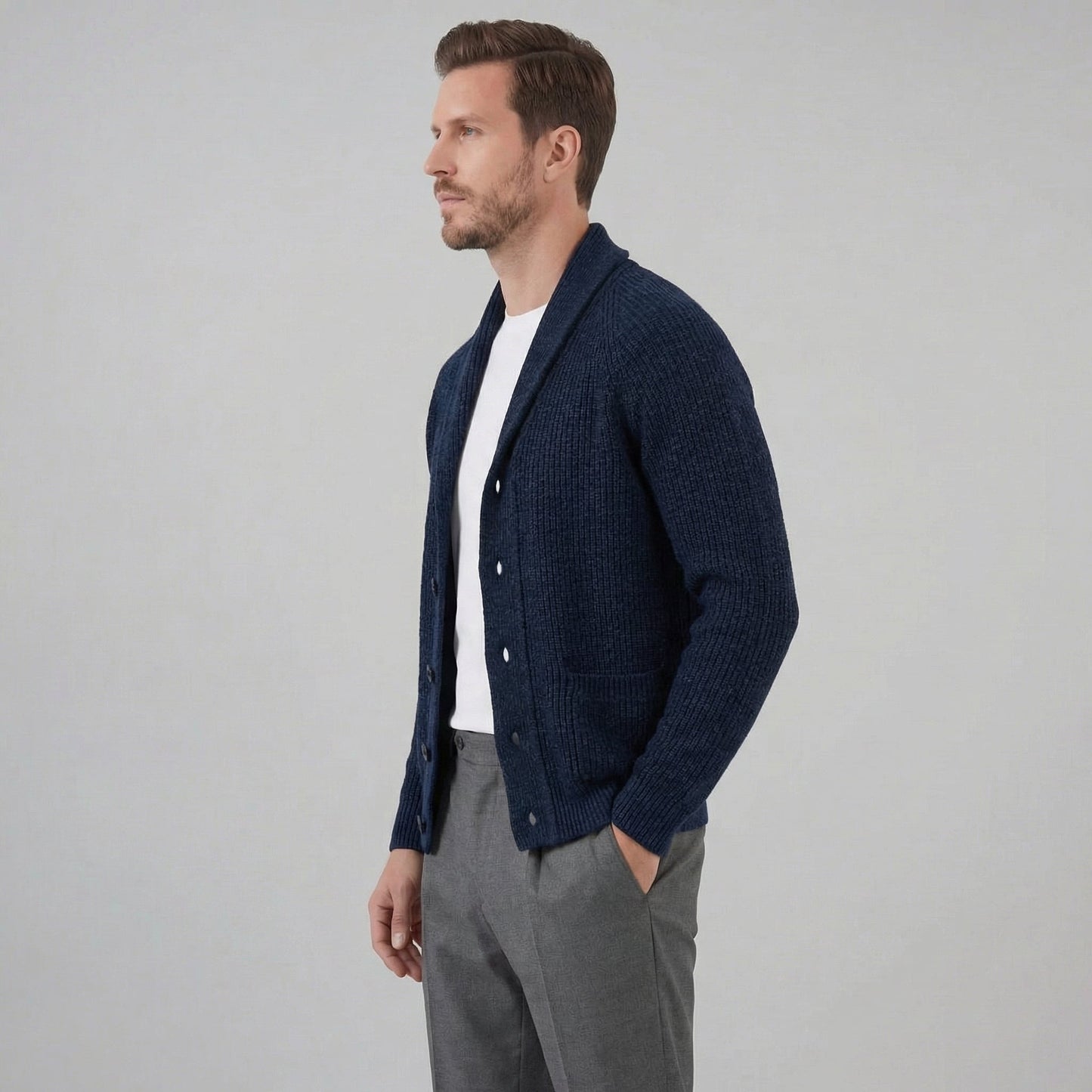 Men's Classic Knitted Cardigan