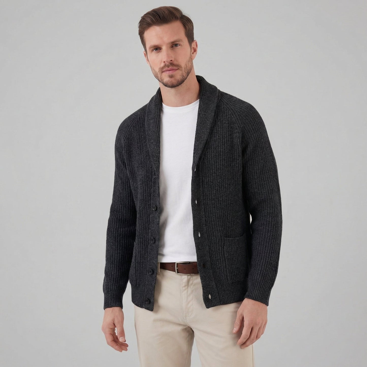 Men's Classic Knitted Cardigan