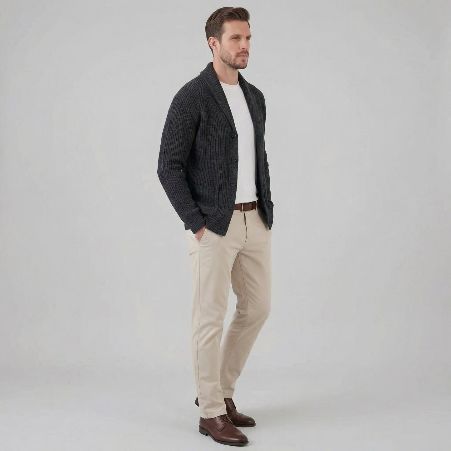 Men's Classic Knitted Cardigan