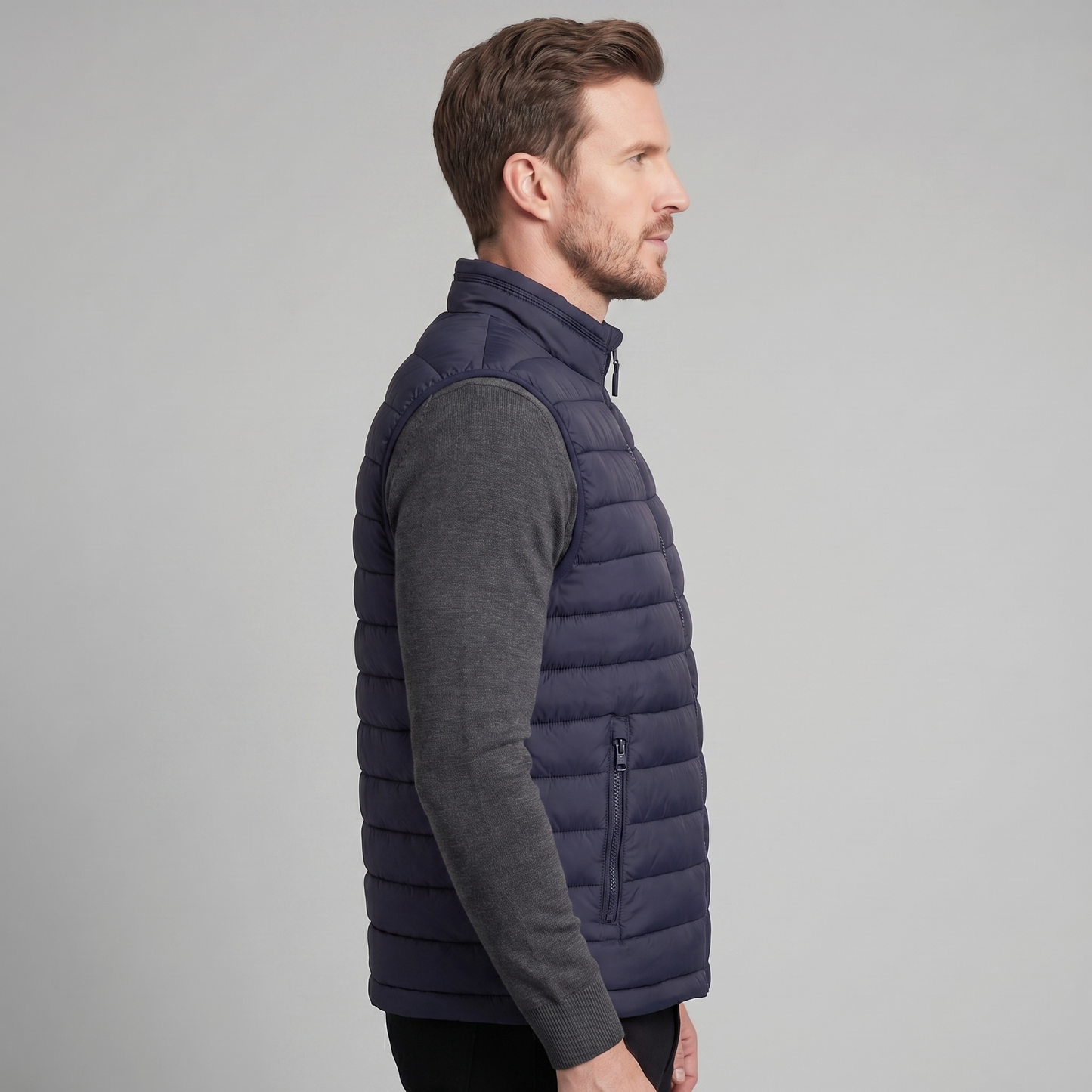 Men's Classic Sleeveless Bodywarmer Vest