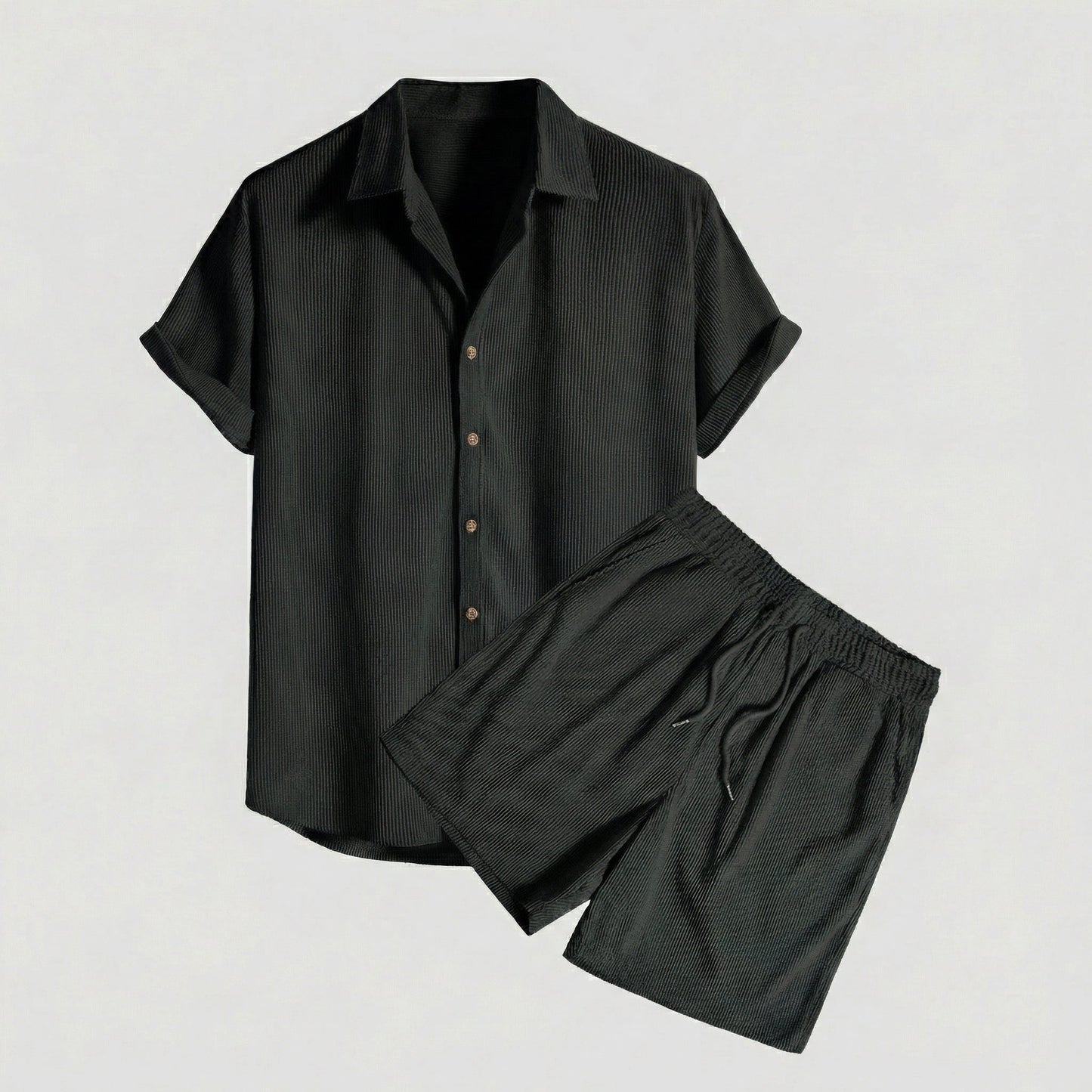Men's Corduroy 2-Piece Outfit Set