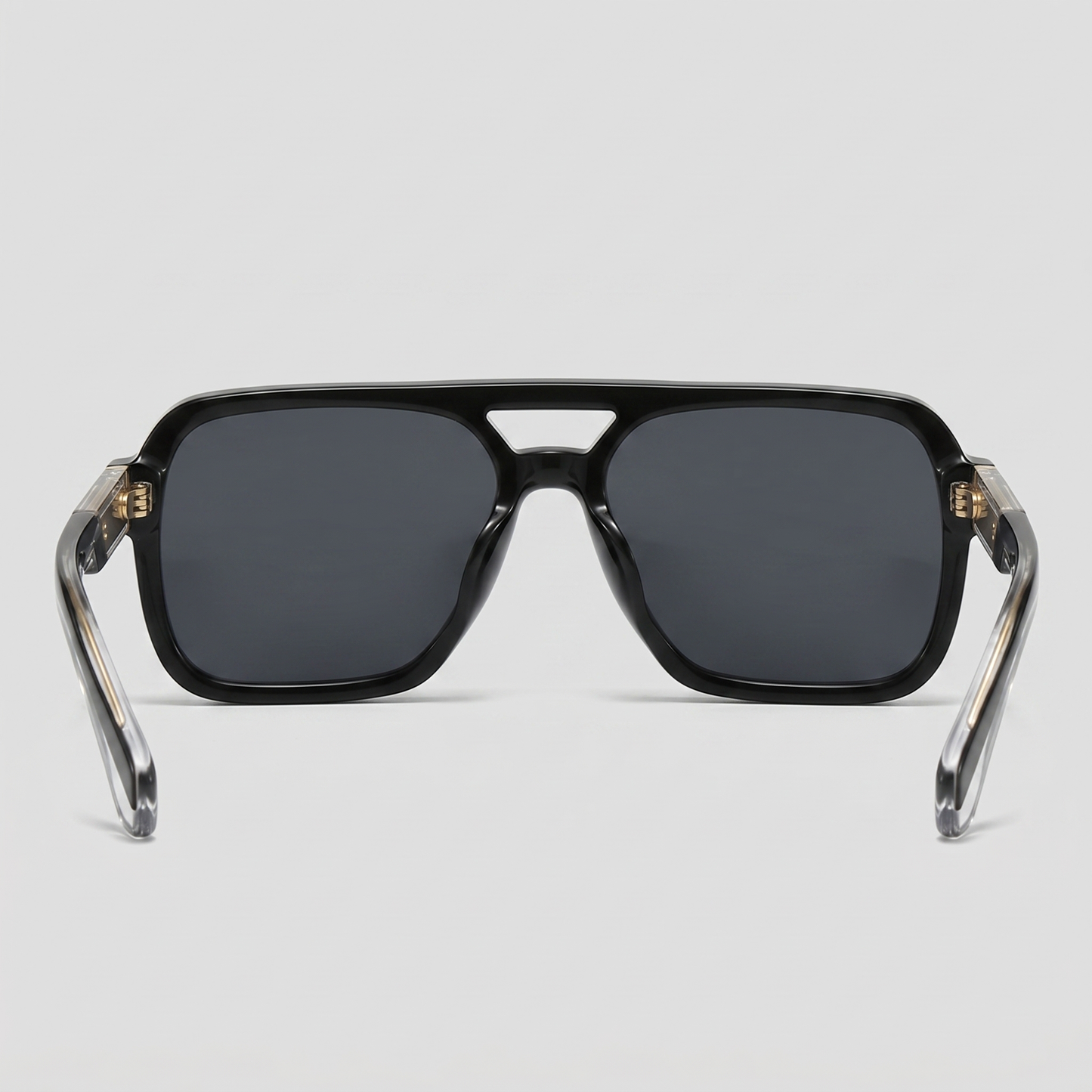 Men's Double-Bridge Aviator Sunglasses