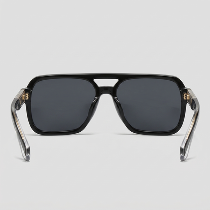 Men's Double-Bridge Aviator Sunglasses
