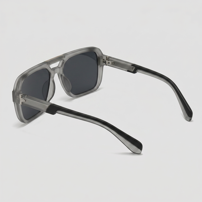 Men's Double-Bridge Aviator Sunglasses