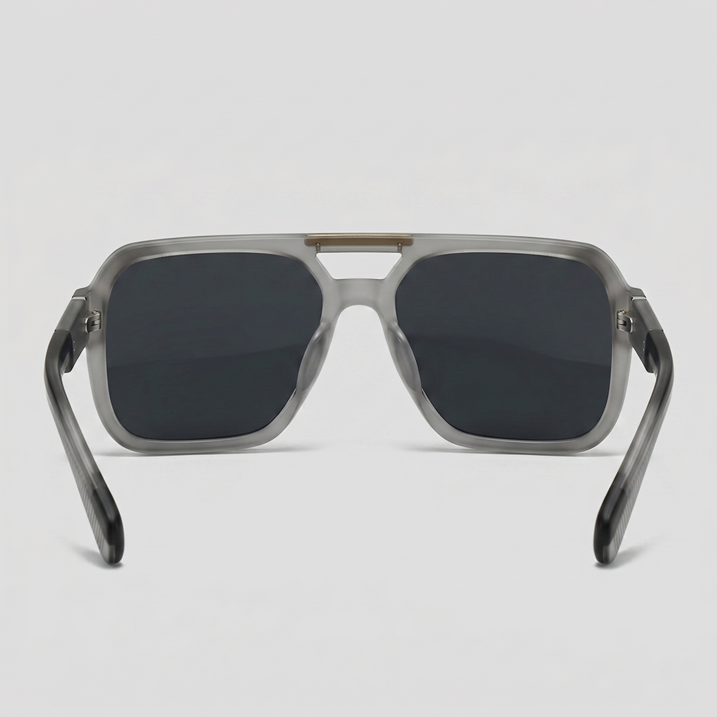 Men's Double-Bridge Aviator Sunglasses